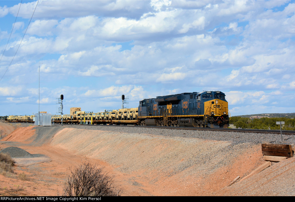 CSX 3297 3295 DODX Loads